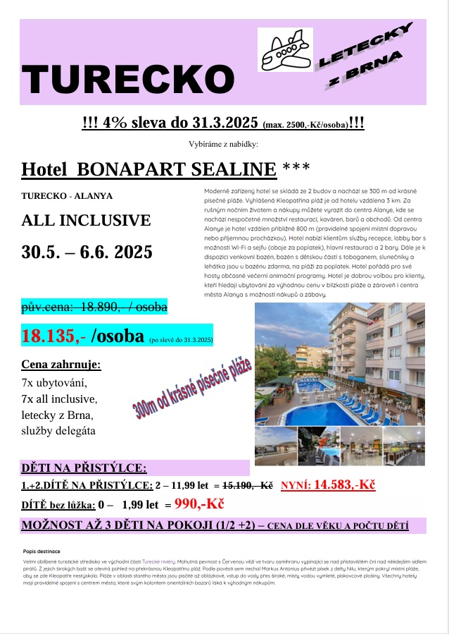 TURECKO - BONAPART SEALINE